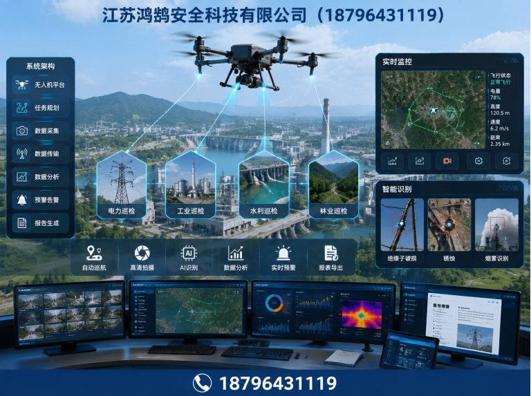 固原无人机巡检系统展示图
